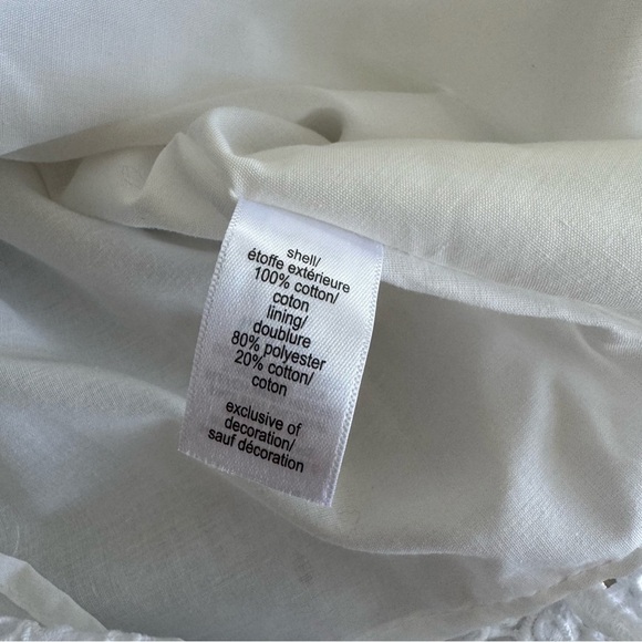 Maurice White Eyelet Lace Tank Top - Picture 5 of 7